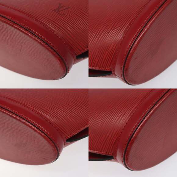 LOUIS VUITTON Epi Saint Jacques Poignees Long Hand Bag Red M52337 - Picture 10 of 12